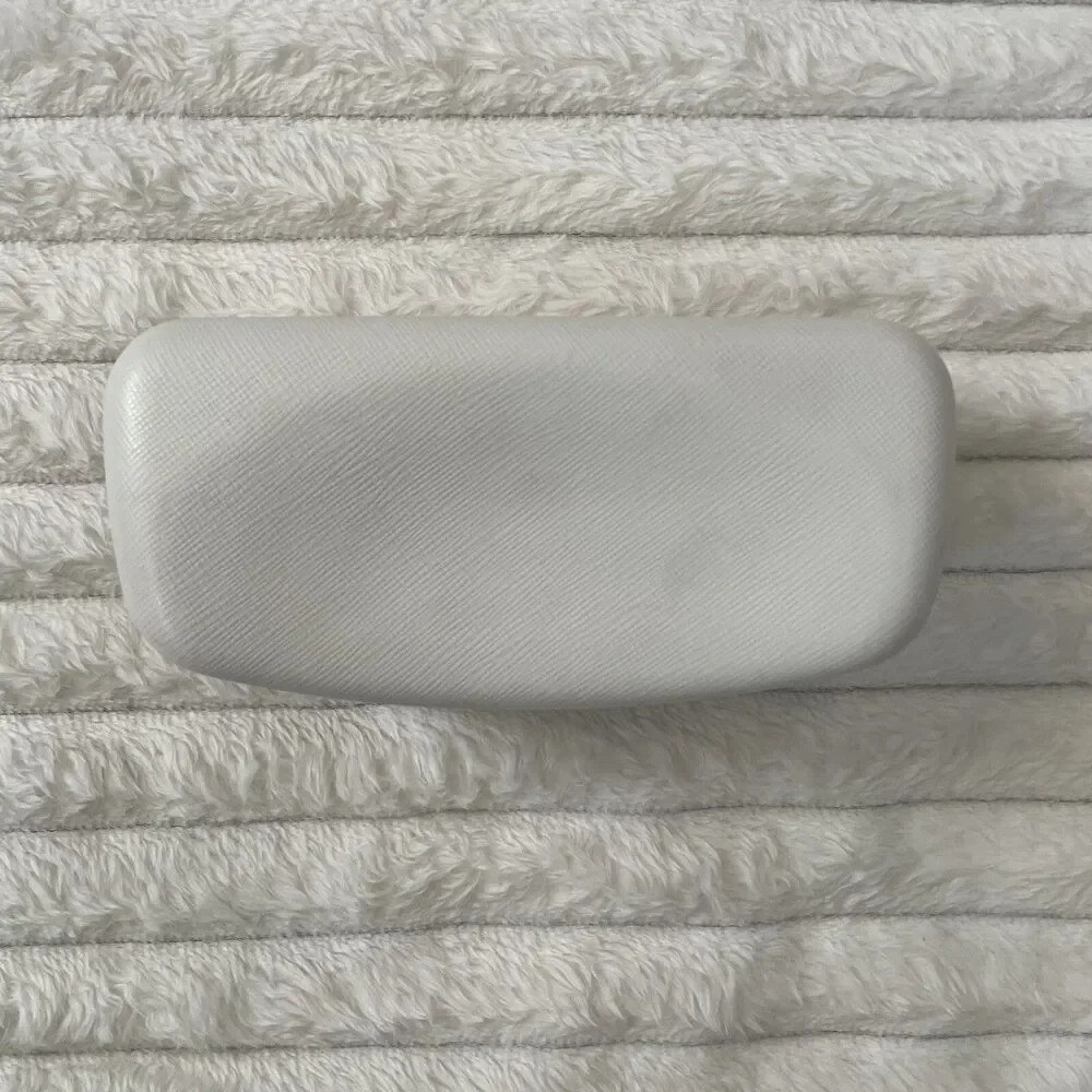 Michael Kors Clamshell Hard Large Sunglasses Eye Glasses Protective Case White